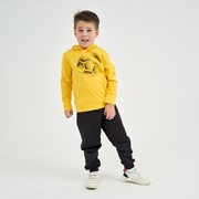 Толстовка для мальчика, цвет жёлтый, рост 104 см фото