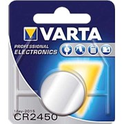Батарейка Varta CR2450 литиевая фото