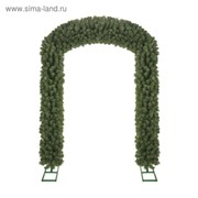 Арка "Ларец любви" зелёная, 240×160 см