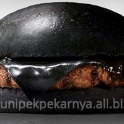 Булочка для гамбургера "Черная" ( с чернилами каракатицы)