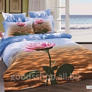 Комплект постельного белья Arya 3D Foggy Sea сатин полуторный 1001565 фотография