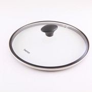 9931 FISSMAN Крышка для посуды 20 см. (стекло) фото