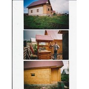 Домики дачные, беседки, веранды деревянные фото