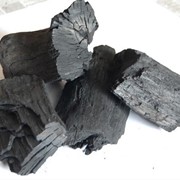 Уголь древесный березовый фото