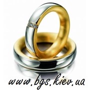 Обручальное кольцо из комбинированного золота Tiffany фото