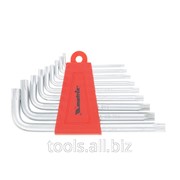 Набор ключей имбусовых Torx, 9 штук, T10-T50, коротких фотография