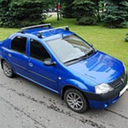 Поперечины 2шт, 1,2м прямоугольные Renault Logan 2004-2013 фотография