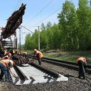 Строительство железных дорог, строительство железнодорожных путей фото