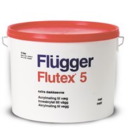 Латексная краска для стен и потолков FLUGGER Flutex 5 (Флюгер), 10л фотография