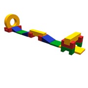 Мягкий спортивный модуль Взлетная полоса фото