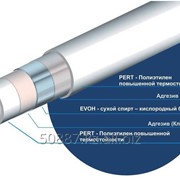 Многослойная труба с кислородным барьером PERT-EVOH-PERT - Chevron Thermo фото