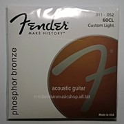Струны для акустической гитары Fender 60CL