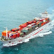 Морские контейнерные перевозки фотография