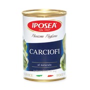 Сarciofi spacatti- IPOSEA АРТИШОКИ в собственном соку (425 gr)