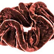 Резинка 081010 BBox тканая бархат для волос d=12 см коричневая пакет уп.12 шт. ( цена за 1 шт.) фото