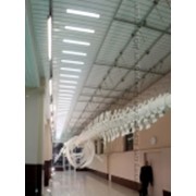 Светильники с зеркальной решеткой для реечного потолка