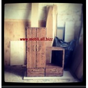 Деревянный шкафчик Кантри фото
