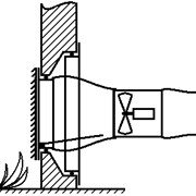 Стыковочный узел УС-1 (отток загазованного воздуха) фото