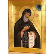 Именная икона Святой преподобный Сергий Валаамский фото