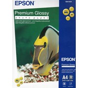 Бумага epson Premium Glossy Photo Paper A4, 50 sheets фотография