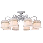 Потолочная люстра Arte Lamp Merletto A5709PL-8WG фотография