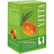 Облепиховый чай с шиповником Vitta (витаминный), 20 пакетиков