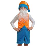 Карнавальный костюм для детей Карнавалофф Гномик Ворчун детский, 92-122 см фотография
