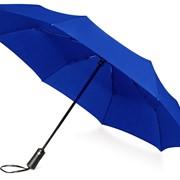 Зонт складной Ontario, автоматический, 3 сложения, с чехлом, темно-синий (Р) фотография
