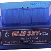 Автосканер ОБД2 ELM327 bluetooth Mini (Синий) v2.1 фото