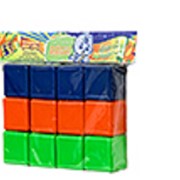 Кубики Цветные (12 элементов)
