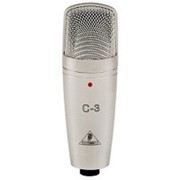 Behringer C-3 -студийный конденсаторный микрофон ,40 - 18000 Гц ,кардиоида, всенаправленная, восьмер фото