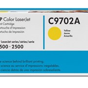 Заправка картриджа HP CLJ 1500, 2500 (C9702A) желт
