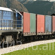 Транспортировка грузов железнодорожным транспортом фото