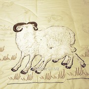Одеяло из верблюжьей и овечьей шерсти 6003 фото