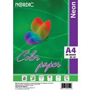 Цветная бумага Nordic МIX Neon (250л.) фото