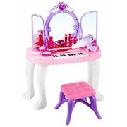 Игровой набор Столик с зеркалом, звук, свет, с аксессуарами арт.80015YL фото