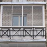 Металлопластиковые балконы в Алматы фото