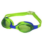Очки для плавания Free shark 1300 (Зеленый+синий) фото