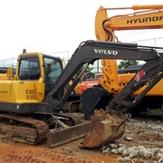 ГУСЕНИЧНЫЙ МИНИ ЭКСКАВАТОР VOLVO EC55B 2001 год фото