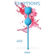 Голубые вагинальные шарики Emotions Foxy фотография