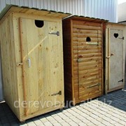 Туалети дерев'яні фото