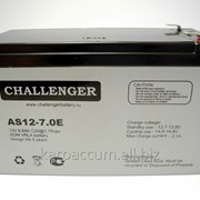 Аккумулятор 12 Вольт 7 Ач, Challenger AS12-7.0Е фото