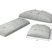 Фундаментные подушки (плиты ленточных фундаментов) фото