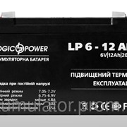Аккумулятор свинцово-кислотный LogicPower LP 6-12 AH фотография