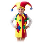 Карнавальный костюм Арлекино маленький 3-5 лет рост 104-116 см арт.1849 фото