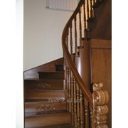 Перила для лестниц из дерева, Чернигов фотография