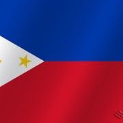 Флаг национальный Филиппины фото