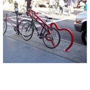 Декоративная парковка для двух велосипедов Гитара Hercules 4354 фотография