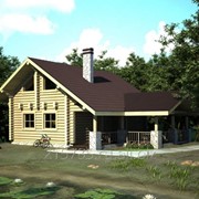 Проект деревянного дома, артикул 16