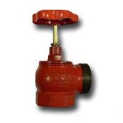 Клапан пожарный чугунный КПЧМ 65-1, муфта-цапка, 90гр фотография